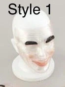 Bristol Novelties Ltd Male Transparent Mask 5 Bristol Novelties Ltd Male Transparent Mask