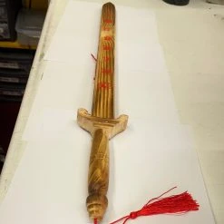 The Scarborough Joke Shop Toys Wooden Ninja Sword And Sheath