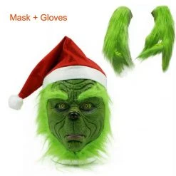 EBay Grinch Mask & Gloves