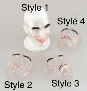 Bristol Novelties Ltd Male Transparent Mask 2 Bristol Novelties Ltd Male Transparent Mask