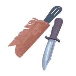 Bristol Novelties Ltd Indian Knife With Sheath - Peter Pan Style