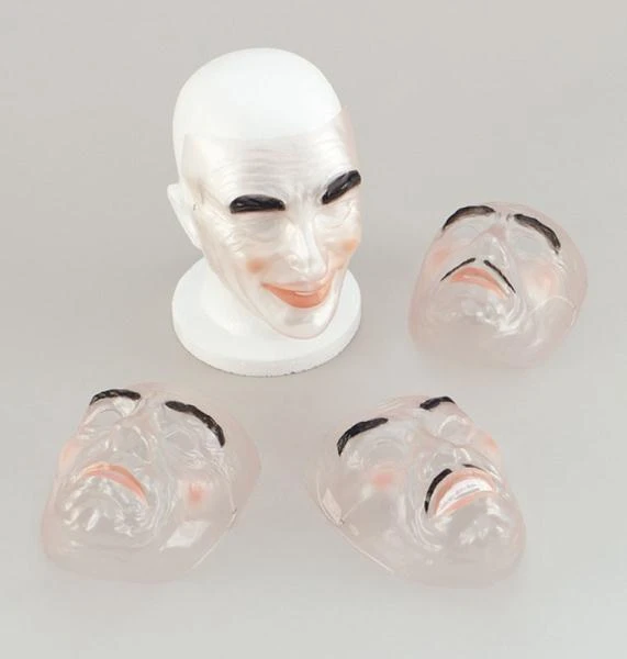 Bristol Novelties Ltd Male Transparent Mask 1 Bristol Novelties Ltd Male Transparent Mask