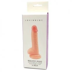 1on1 Wholesale Realistic Dildo With Balls And Suction Cup 6 Inch XXX Toys