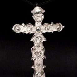 Smiffys Ornate Cross Pendant