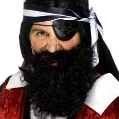 Bristol Novelties Ltd Pirate Beard - Black Beards & Tashes