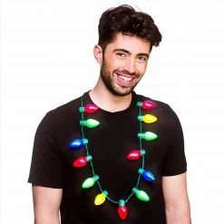 Wicked Costumes Party LED Christmas Lights Necklace
