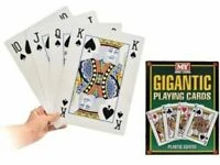 Henbrandt Giant XXL Playing Cards - A4 Size Accessories