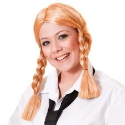 Bristol Novelties Ltd Schoolgirl Wig - Blonde Wigs