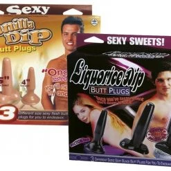 The Scarborough Joke Shop Butt Plugs (Set Of 3) XXX Toys