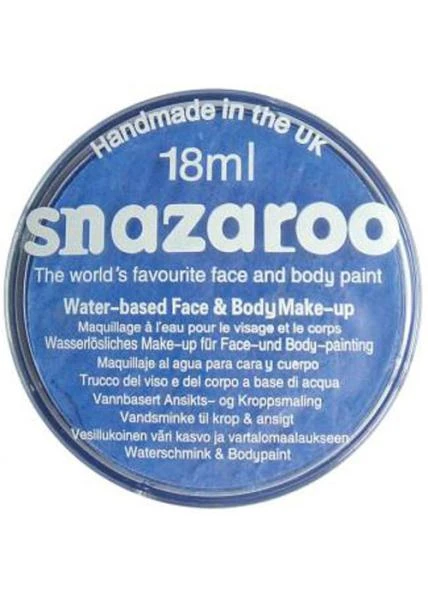 Wicked Costumes Snazaroo - Sky Blue 18ml 1 Wicked Costumes Snazaroo - Sky Blue 18ml